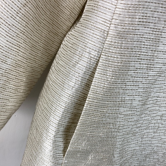 Eileen Fisher Silk Blend Blazer Womens Medium Open - Picture 4 of 9